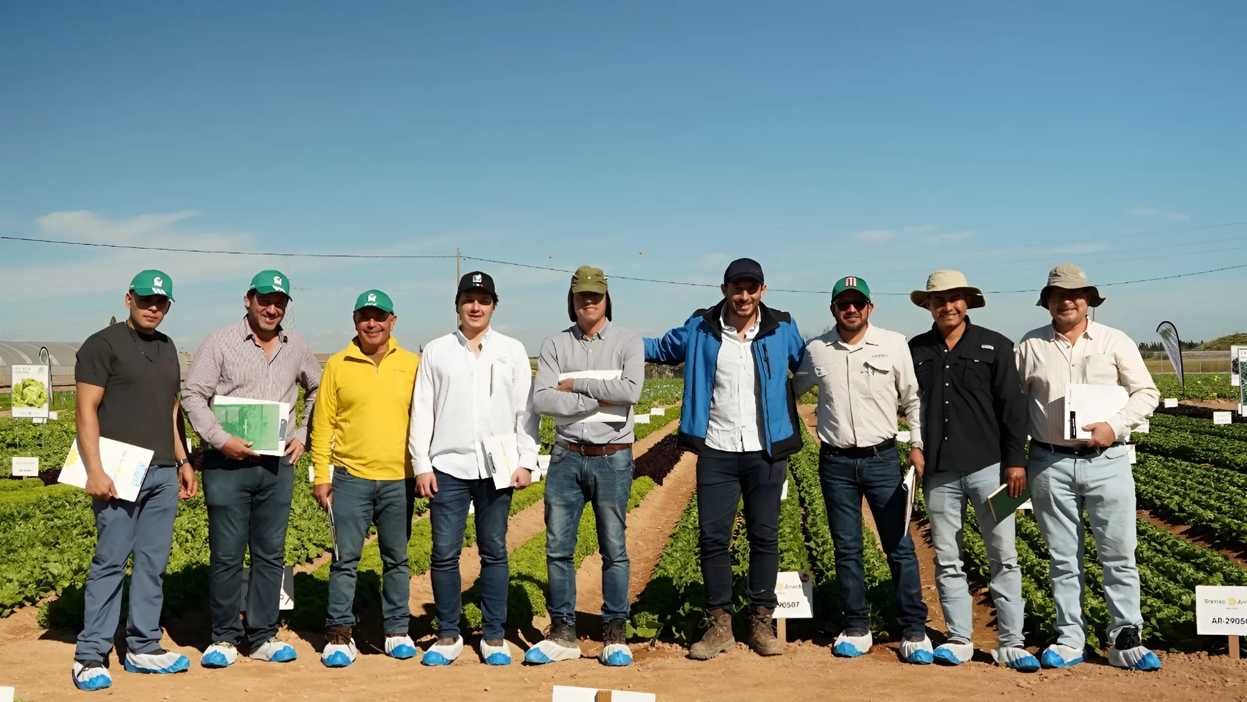 RAMIRO ARNEDO CELEBRA LA LETTUCE WEEK EN SU NUEVA FINCA EXPERIMENTAL LOS MÉDICOS